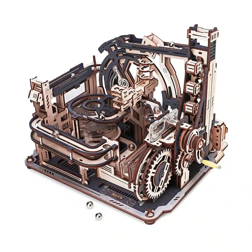 ROKR LGC01 Marble Spaceport Marble Run 3D