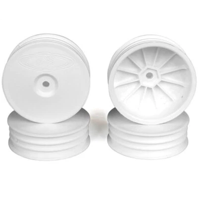 Ruedas delanteras blancas para buggy DE Racing Slim Speedline (4 piezas): TLR 22 3.0 / 4.0 Foto 1 de 2