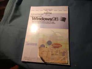 Microsoft Windows 98 Getting Started FUJITSU SEALED Product Key COA - Picture 1 of 2