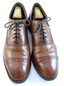 Allen Edmonds "FIFTH AVENUE" CapToe Oxfords 11.5 C Dark Chili DAINITE (447N) - Imagen 1 de 11