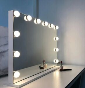 Wayking Hollywood Mirror Makeup Mirror, 12 Lights. RRP £113