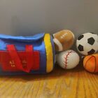 Baby Toy All Star In Training Duffle Bag Plush W/ 4 Sports Balls