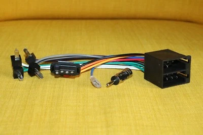 Adattatore Radio Mercedes ISO --> DIN R107 R129 W126 W140 W124 W201 E SL S Becker - Immagine 1 di 3