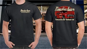 MOONSHINE RUNNER HOT ROD T-SHIRT T SHIRT CLOTHING 100% COTTON RAT ROD HOT ROD - Picture 1 of 8