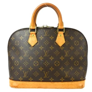 LOUIS VUITTON ALMA HANDBAG MONOGRAM M51130 BA0010 XX26743* - Picture 1 of 6