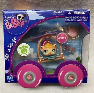 Littlest Pet Shop Pets on the Go Hamster Guinea Pig 1844 Hang Glider NEW LPS - Picture 1 of 4