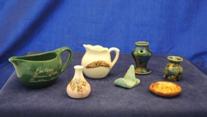 7 SMALL OZ POTTERY MEMMOTT  PORTSEA DYSON ROSE NOBLE MOAMA LIGHTNING RIDGE #5