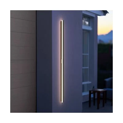 LEEKI - 60 Inches Modern Outdoor Light Fixture - Rectangular Exterior Light F... - Image 1 of 4