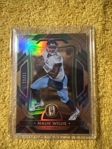 2023 Gold Standard Malik Willis 11/11 No.100