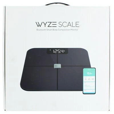 Wyze Scale Bluetooth Smart Body Composition Monitor WHSCL1, for Android + iOS - Image 1 of 2