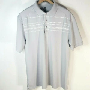 PGA Tour XL Herren Golfshirt Pro Serie hellgrau mit weiß - Bild 1 von 9