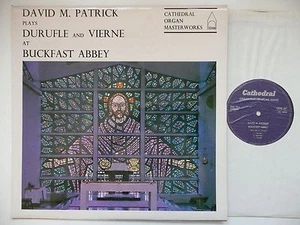 DAVID PATRICK PLAYS DURUFLE & VIERNE AT BUCKFAST ABBEY CATHEDRAL 867 - Picture 1 of 3