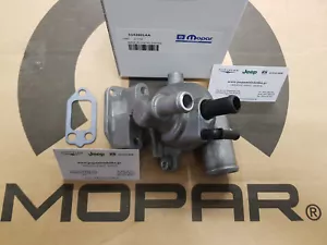 New OEM MOPAR 5142601AA Engine Coolant Thermostat Jeep Cherokee 2.8CRD 2005-2007 - Picture 1 of 3
