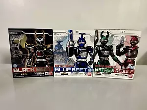 S.H.Figuarts Blue Black Beet + G.Stag & Reddle Beetle Fighter Beetleborg - Bild 1 von 10