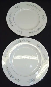 2 platos de cena Royal Worcester England - China de hueso irregular - Imagen 1 de 5