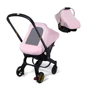 Car Seat Covers for Babies, Original Baby Car Seat Cover for Girls Boys, Pink - Picture 1 of 7