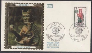 Andorra Scott 232 FDC - Europa 1974 - Foto 1 di 1