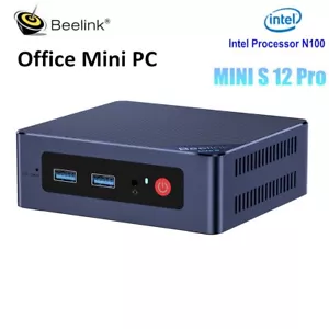 Beelink MINI S12 Pro Intel Processor N100 Windows 11 Office MINI PC WiFi6 BT5.2 - Photo 1/22