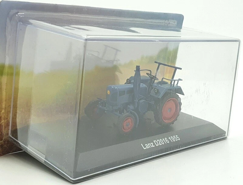 Hachette 1/43 Scale Model Tractor HL49 - 1955 Lanz D2016 - Blue - Image 1 of 4