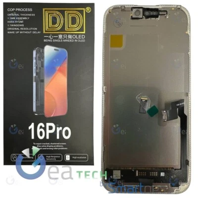 DISPLAY LCD HARD OLED APPLE IPHONE 16 PRO A3293 RICAMBIO SCHERMO DD | IC SWAP