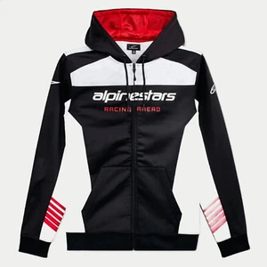 ALPINESTARS SESSIONS LXE SUDADERA CON CAPUCHA POLAR CREMALLERA NEGRA BLANCA ADULTO MX VENTA CON CAPUCHA - Imagen 1 de 1