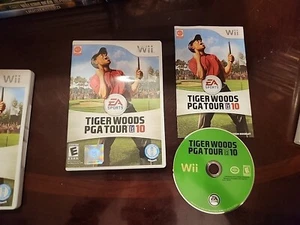 Tiger Woods PGA Tour 10 (Nintendo Wii, 2009) CIB komplett mit Anleitung  - Bild 1 von 4