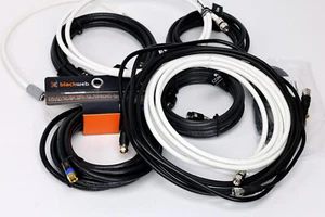 Assorted Misc. Lot of Coax Video Cables, F connectors - Picture 1 of 1