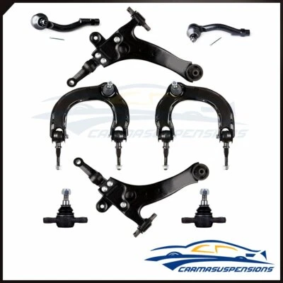 Fits 99-2006 Hyundai Sonata Set of 8 Suspension Kit Upper Lower Control Arm Set - Image 1 of 4