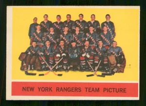 NEW YORK RANGERS TEAM PICTURE 1963-64 TOPPS NO 65 EX+ 63186 - Bild 1 von 2