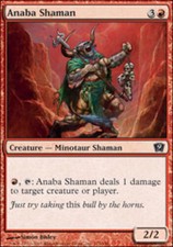 4x Anaba Shaman MTG 9th Edition NM Magic Regular