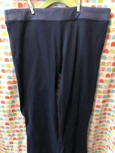 LULULEMON blue cropped flare LEGGINGS size 12 - Foto 1 di 6