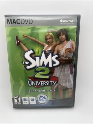 The Sims 2 University Expansion Pack PC Video Game For Computer CD Brand New - Image 1 of 3