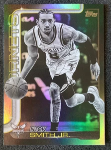 2025-26 Topps Basketball #72 Nick Smith JR BLACKOUT SP. Charlotte Hornets - Picture 1 of 2