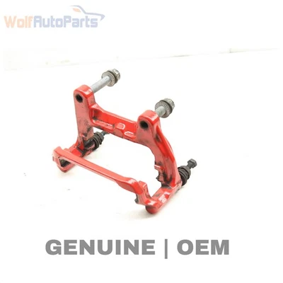 2015-2018 PORSCHE MACAN - REAR LEFT Brake Caliper Carrier / Bracket 95B615425D - Image 1 of 4