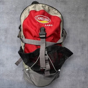 Camelbak H.A.W.G Hawg Backpack Hydration Pack Omega Reservoir Gray/Red - Picture 1 of 13