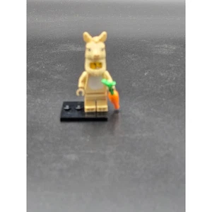 Lego Llama Costume Girl Minifigure w Carrot 71027 Series 20 - Picture 1 of 5