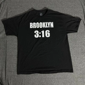 Stone Cold Steve Austin Brooklyn 3:16 WWE Vintage T-Shirt Size XLarge Skull Back - Picture 1 of 6