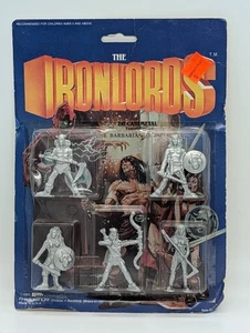 Vintage 1983 The IRONLORDS Die Cast Metal Fantasy Figures The Barbarian Ironlord - Picture 1 of 9