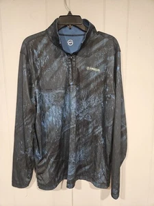 Magellan Fishing Shirt REALTREE Blue  Pull Over Quarter Zip Size XL NO TAGS  - Picture 1 of 4