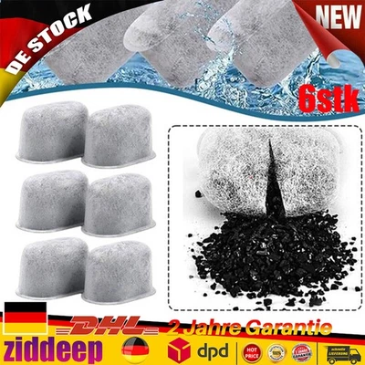 6-Stk Aktivkohlefilter Wasserfilter für Beem Cuisinart Kaffeemaschinen Filte· - Bild 1 von 4