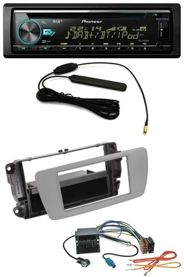 Pioneer CD MP3 AUX DAB USB Autoradio für Seat Ibiza (ab 08) - dublingrau - Bild 1 von 4
