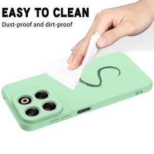 For ZTE Blade V70, Shockproof Soft Liquid Silicone Skin Touch Feel Cover Case - Picture 1 of 22