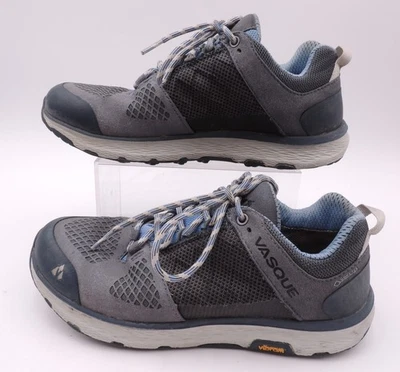 Zapato Vasque Breeze Bajo Mujer Talla 8 Gore Tex Correr Senderismo Impermeable Azul Vibram Foto 1 de 4