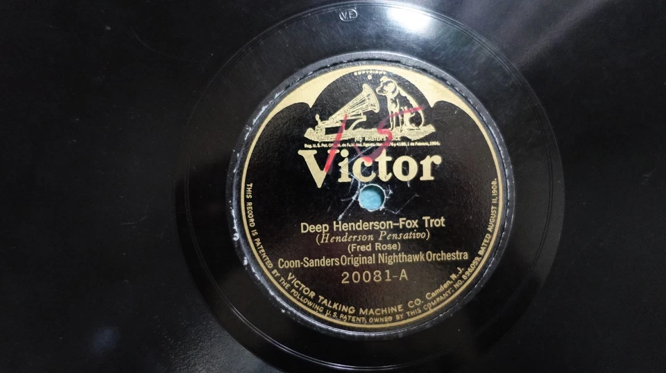 COON SANDERS Deep Henderson / AL KATZ Ace in the hole VICTOR 20081 Jazz 78 Foto 1 de 1