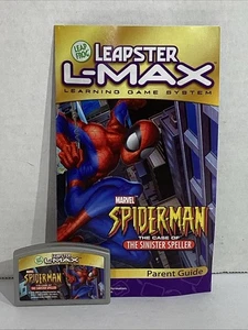 LeapFrog Leapster L-Max Spider Man Spelling Learning Game Ages 5-8 HGT1-415 - Picture 1 of 4