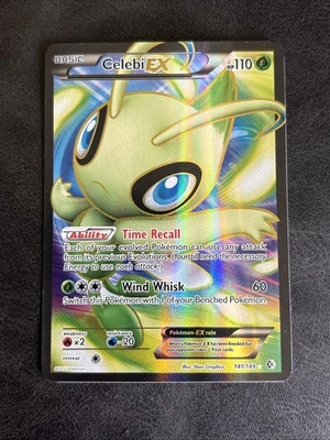 Celebi EX (141 Full Art) 141/149 Boundaries Crossed Holo - Image 1 of 2