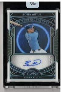 Bobby Witt Jr 2024 Panini Three And Two On Deck Signatures Auto /32. Sealed! - Picture 1 of 2