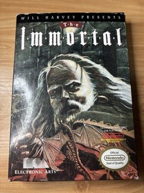 The Immortal (Nintendo NES, 1990) Complete CIB Nice! Tested And Working
