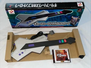 Guitar Freaks RU018 Playstation PS1 Japanese Controller w/ Box & Game (MINT) - Picture 1 of 14