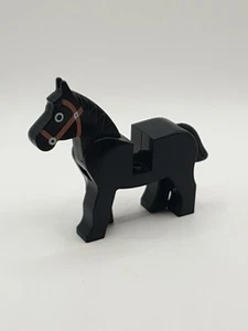 Lego® 4493c01pb02 Pferd schwarz Ritter 6761 10039 6086 6085 6769 6080 6081 - Picture 1 of 2